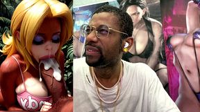 candy kong makes a hard cock cum hard ass fuck as she sucks it off, ai generated