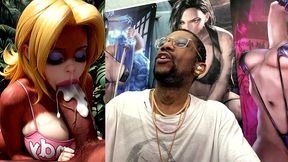 candy kong makes a hard cock cum hard ass fuck as she sucks it off, ai generated