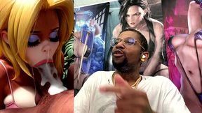 candy kong makes a hard cock cum hard ass fuck as she sucks it off, ai generated