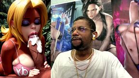 candy kong makes a hard cock cum hard ass fuck as she sucks it off, ai generated