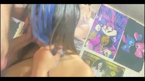 Fucking Me, Little Slut, She Can't Hold Back Her Desires and Even Though Her Mom Punishes Her, She Always Escapes so I Can Fuck