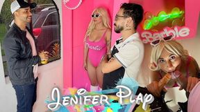 Barbie's Colombian Ass&#x1F351; Sold by a Rich Young Man, Gangbanged with Tits Wrecking Semen - Jenifer Play