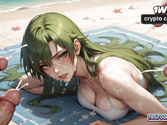 Beach orgy with bulky hunks and nude nymphos in super hot gonzo XXX porn is assured to get you off!