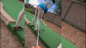 FULL rooftop blowjob after Golf date with hot redhead