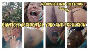 GIANTESS.- ACCIDENTAL ANAL VORE - FACESITTING - EXPULSION - C4SFacesitting26
