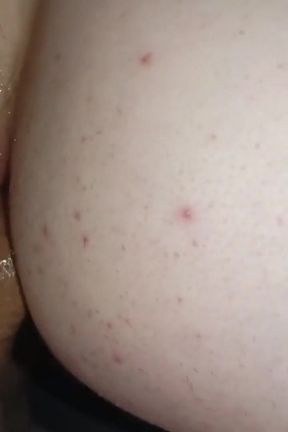 Teenage Boy in His Stepdaddy's Cum From a Hot Fuck, and He's Cumming Hard!