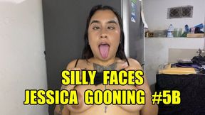 Silly Faces Jessica Gooning #5B: Derp Face Overload (Animated)