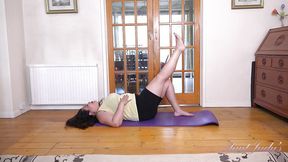 Aunt Judy's - Chubby Yoga MILF Mimi - Naughty Workout