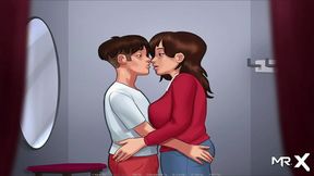 Mature Anime Teen Kissing Scene Heats Up Summertime Saga BoothFantasy