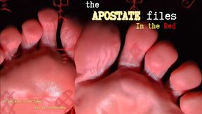 In the Red: An Apostate Files Perversion from OctoGoddess ft witchcraft, foot domination, binaural beats, wrinkled soles, long toes