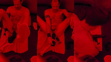 More Getting to Know My Hole - Taking Big Toys Staring into Mirror Over Bed