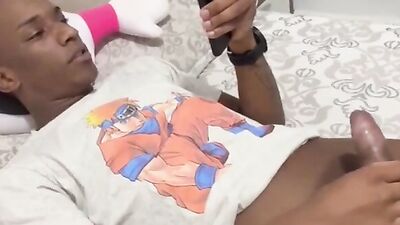 Melissa Lisboa gets her tight asshole drilled by stepson's massive black cock - Amateur MILF gets a mouthful of cum