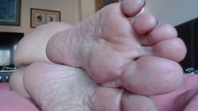 Dry Feet Close up