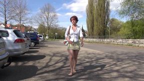 pissing in town