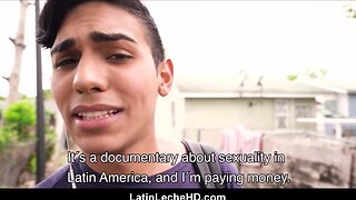 Latino twink trades anal for cash outdoors: pov teen gets dirty for girlfriends gift