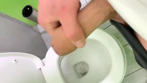 Restroom tease ????dirty cock&#x1F32D;