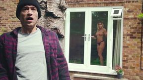 Xander spies Jessa Rhodes undressing through the window