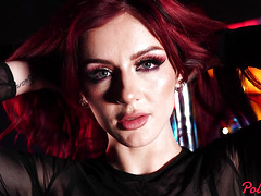 POLE VIXENS - Rosalyn Sphinx Pole Dance to Wild Fucking - Deep Throat, Hard Riding & Doggy