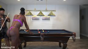 Busty Bubble Butt Ebony Gets Pussy Creampie - Baby Gemini