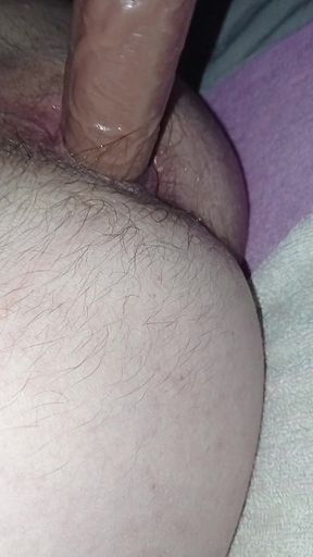 Dildo on my ass