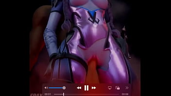 Bald Pussy Widowmaker Gets A Nice Standing Fuck