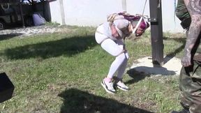 Maya Homerton - Level 2 Intense Bondage Walk Training in the Spanish Sun - Full Clip mp4 SD