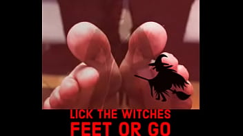 Lick the Wiches Feet or go to the Cauldron