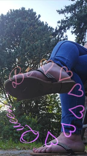 Indulge in a Sensual Foot Play Experience with Me