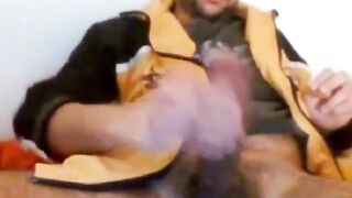 Str8 Danish Guy Cums on Paper Towel with Monstercock
