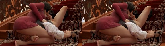 Domme Ada Wong Will Get His Cum One Way or Another