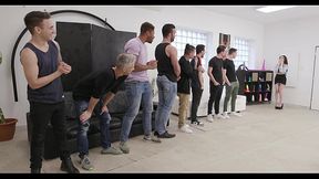 Rough double bj and gaping asshole lead to an anal creampie