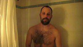 fucked in toilett by a sexy bear at the hotel