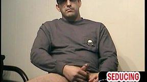 Amateur str8 stud 1st time sucked by mature DILF at home