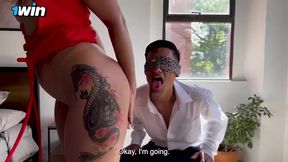 Sexy Latina Milf Fucks Twink: "I've Never Been Fucked During a Game before"