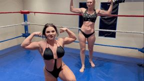 Part 2 FIRST TIME EVER Jolene Hexx vs Hungarian Hammer in a INCREDIBLY 100% Competitive Wrestling Match