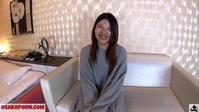 色黒ギャルに中出し 日焼け肌素人 可愛いフェラとドエロ騎乗位 むちむち22歳 個人撮影 ハメ撮り オリジナル うさぎ OSAKAPORN