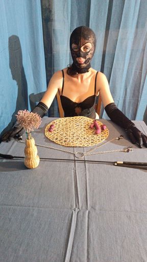 For dinner, I dress well, especially when I'm the main course.