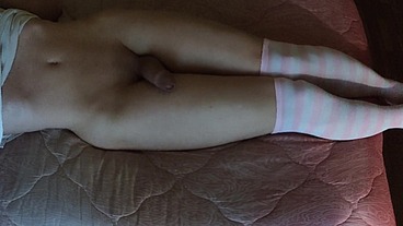 Femboy tg shemale big ass on pillow