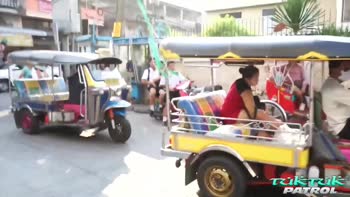 Thai TukTuk Cutie Picked Up & Thrashed by Monster Cock