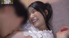 Cute Busty Duo in Swimwear. Playful Three Way Summer Encounte