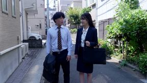 Trapped Together: My Stunning Employee Rinne Mochizuki Seduces Her Boring Boss