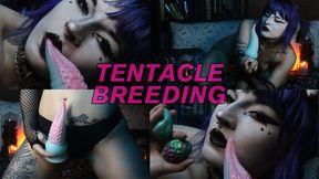 Goth Witch Dark Magic Summons Tentacle Breeding