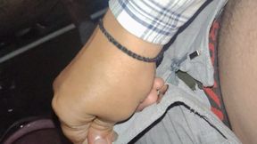 Desi bigcock boy is pissing on bathroom