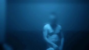 dad makes step son give head in the hammam. he’s about to submit him when someone comes in
