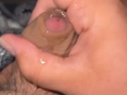 Comical Cum Shot from fat gay chub