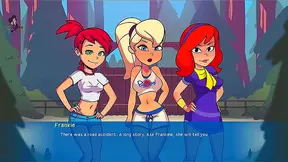 MILF Takes Charge Over Blonde amp Redhead Lesbians in Wild Forest Encounter
