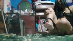 He wants to see my ass or how I masturbate my big wet pussy