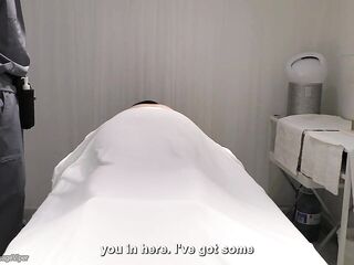 Legit massage client gets a glad ending