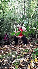 Another Piss in the woods, on a dull day