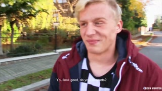 CZECH HUNTER 487 -  Hot Blonde Twink Takes On A Dick With Pleasure